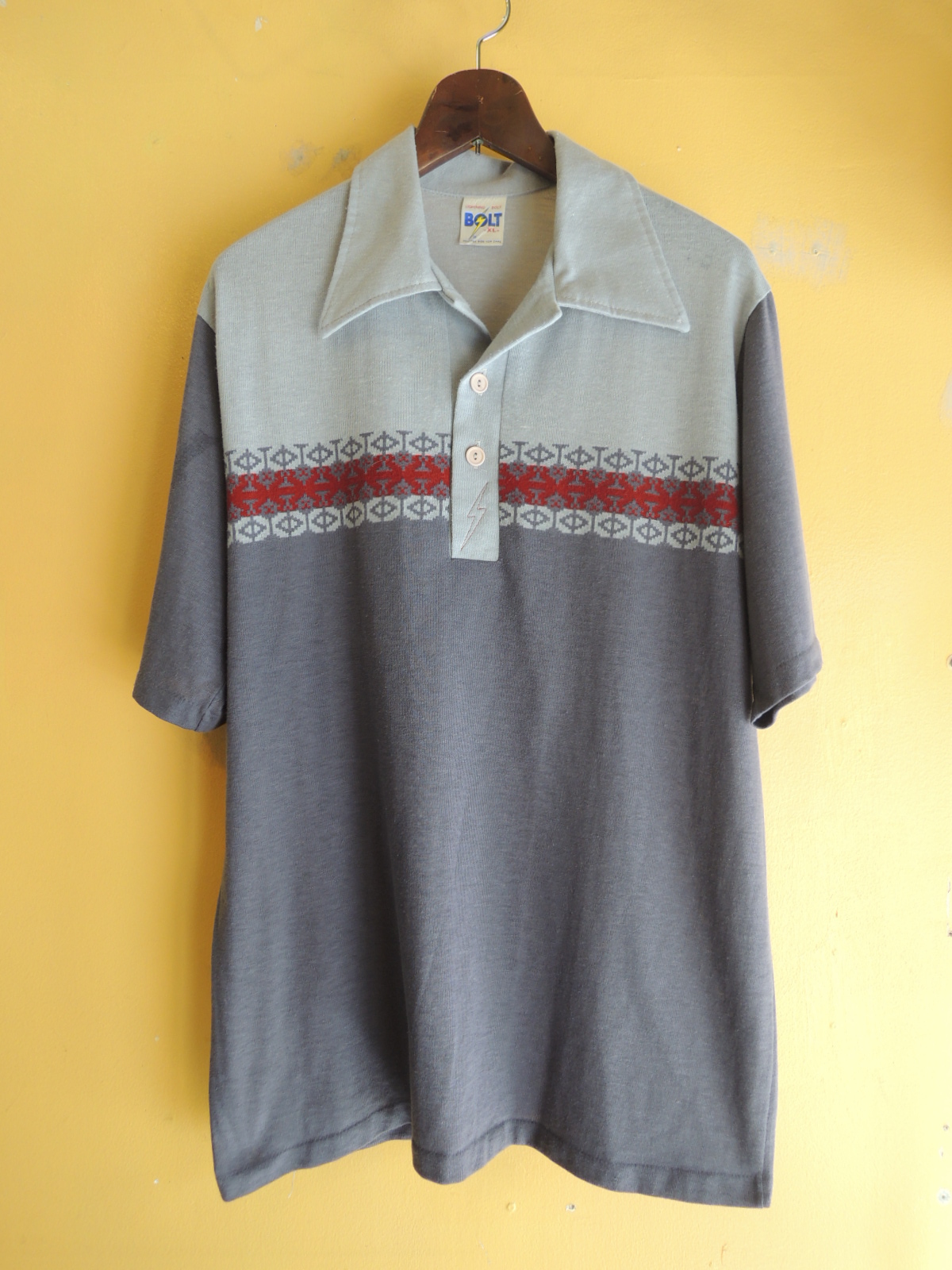 1970's LIGHTNING BOLT Polo-Shirts: container