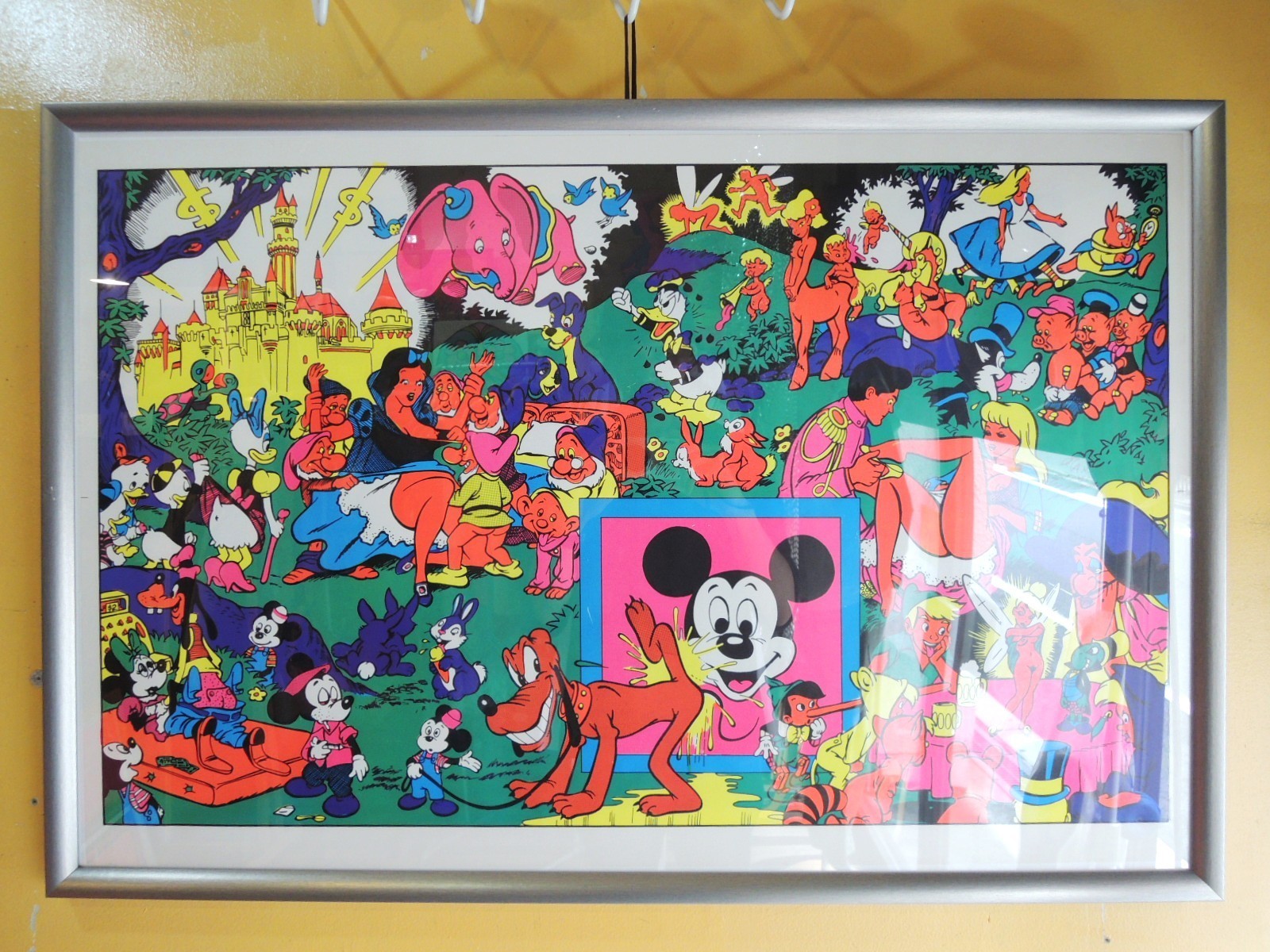 1960 70 S Disney Parody Poster Container