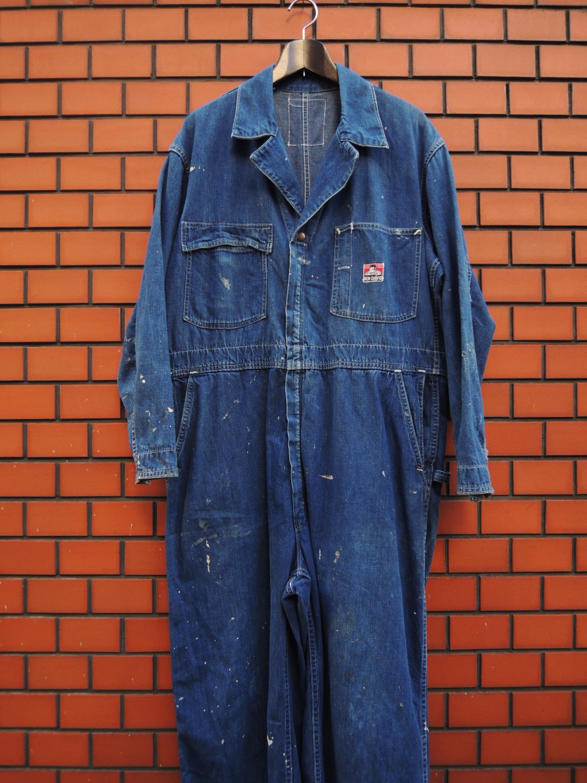 BEN DAVIS denim coveralls: container