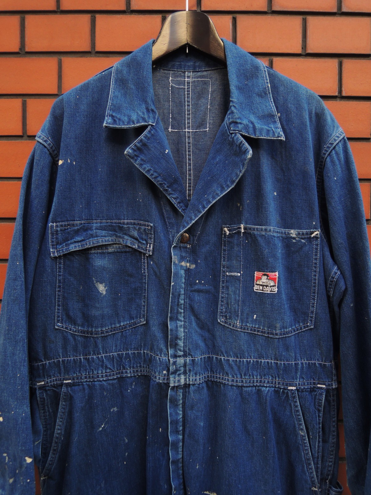 BEN DAVIS denim coveralls: container