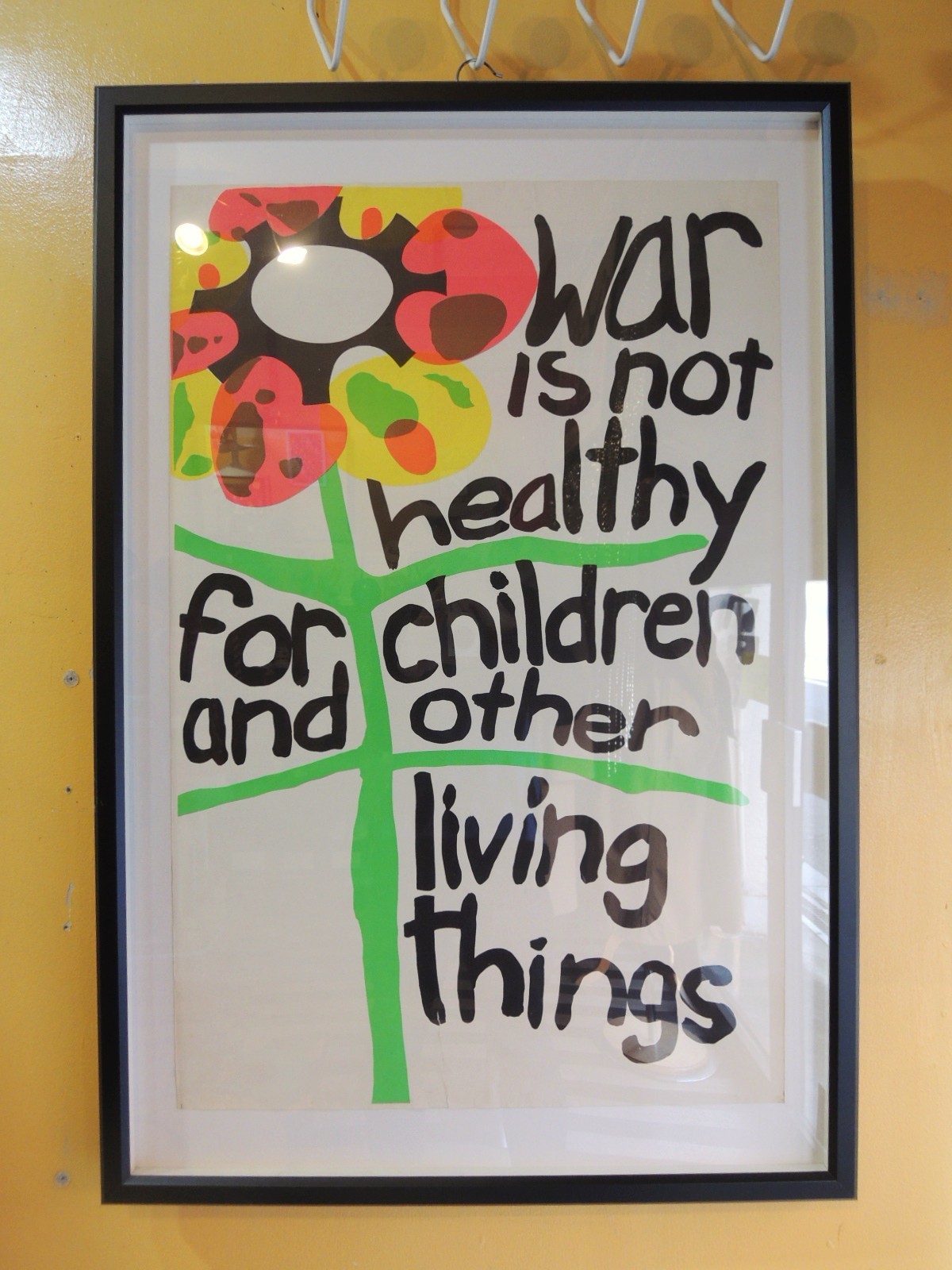 1970's war is not healthy・・・poster: container