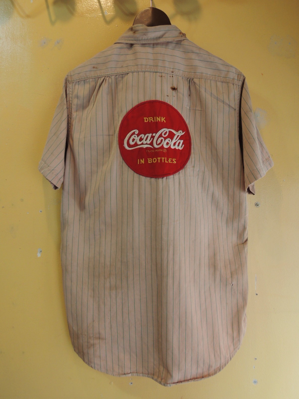 1960's Coca Cola UNIFORM by Lee: container