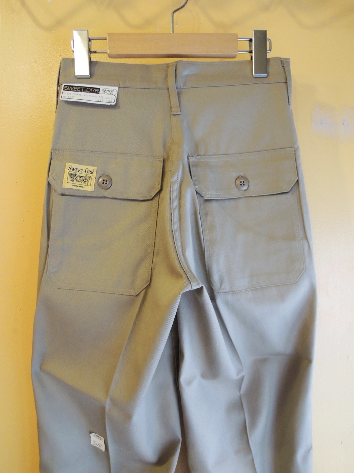 1970's Baker Pants by SWEET ORR: container