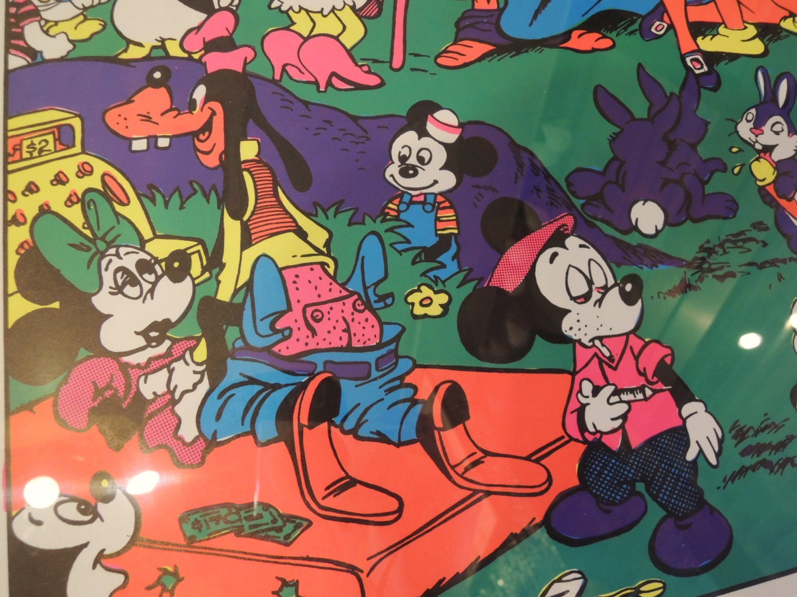 1970 S Walt Disney Parody Poster Container