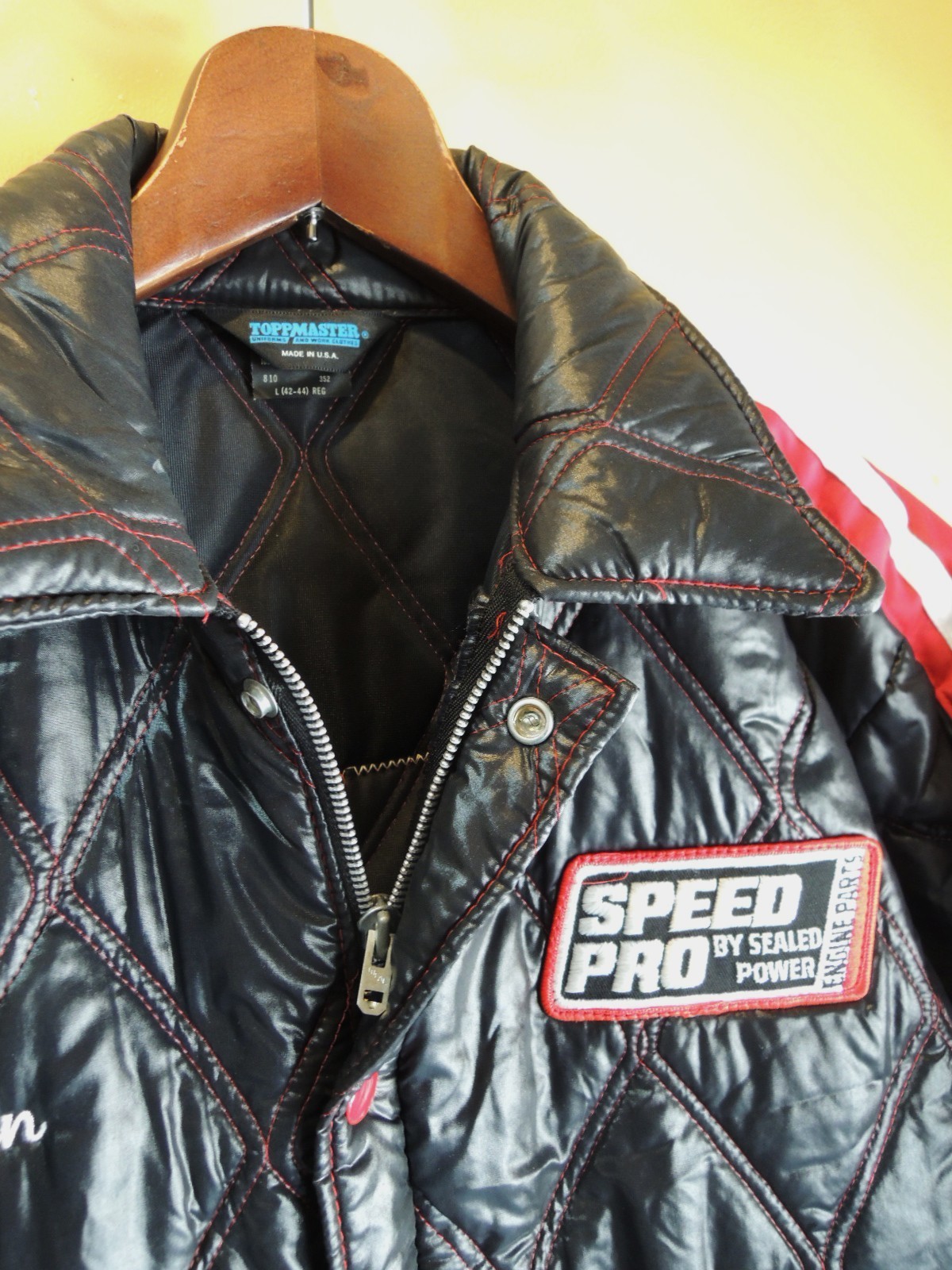 1970's Quilting RACING JACKET by TOPPMASTER: container