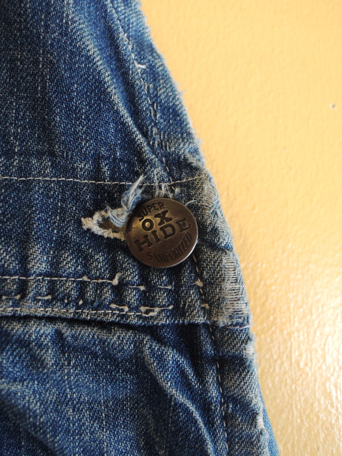 1940～50's SUPER OX HIDE by J.C.Penny Denim Overalls: container