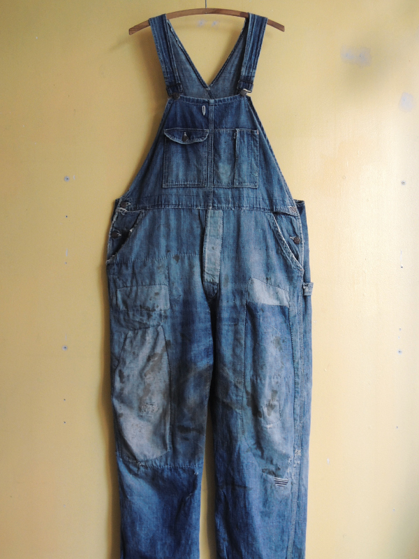1940's～ OX HIDE by J.C.Penny denim overalls: container