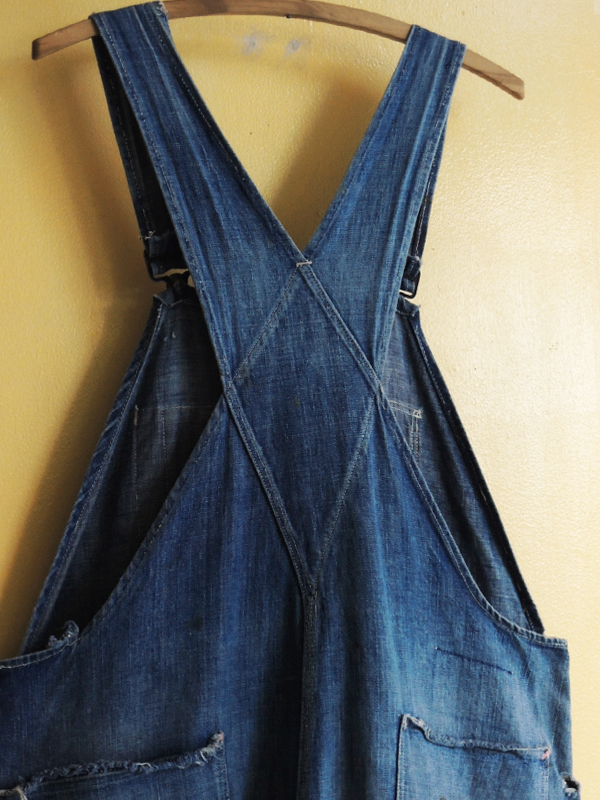 1940's～ OX HIDE by J.C.Penny denim overalls: container