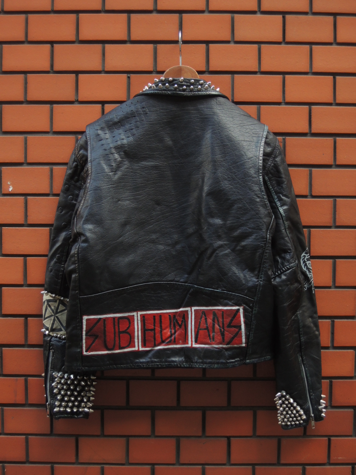 70 ～ 80's Protech LEATHER APPAREL riders jacket: container