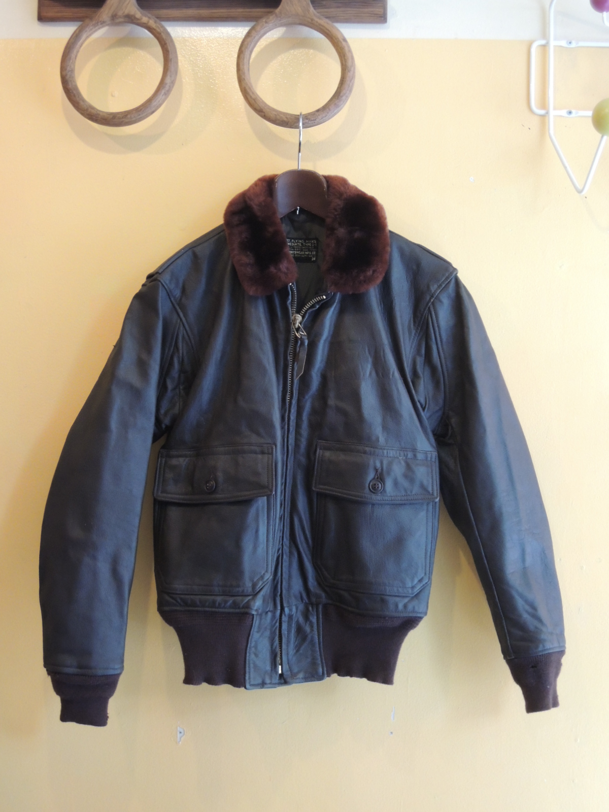 60's G-1 FLIGHT LEATHER JACKET (STAR SPORTSWEAR MFG. CO.): container