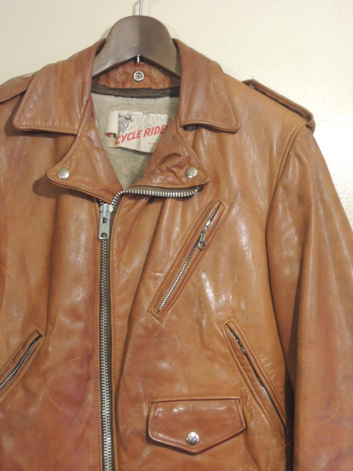 70's CYCLE RIDER by SCHOTT Riders jacket: container