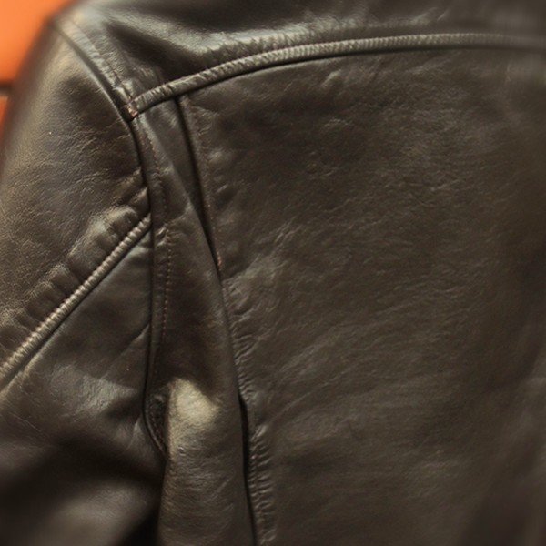 60's～ PARR of ARIZONA leather jacket: container