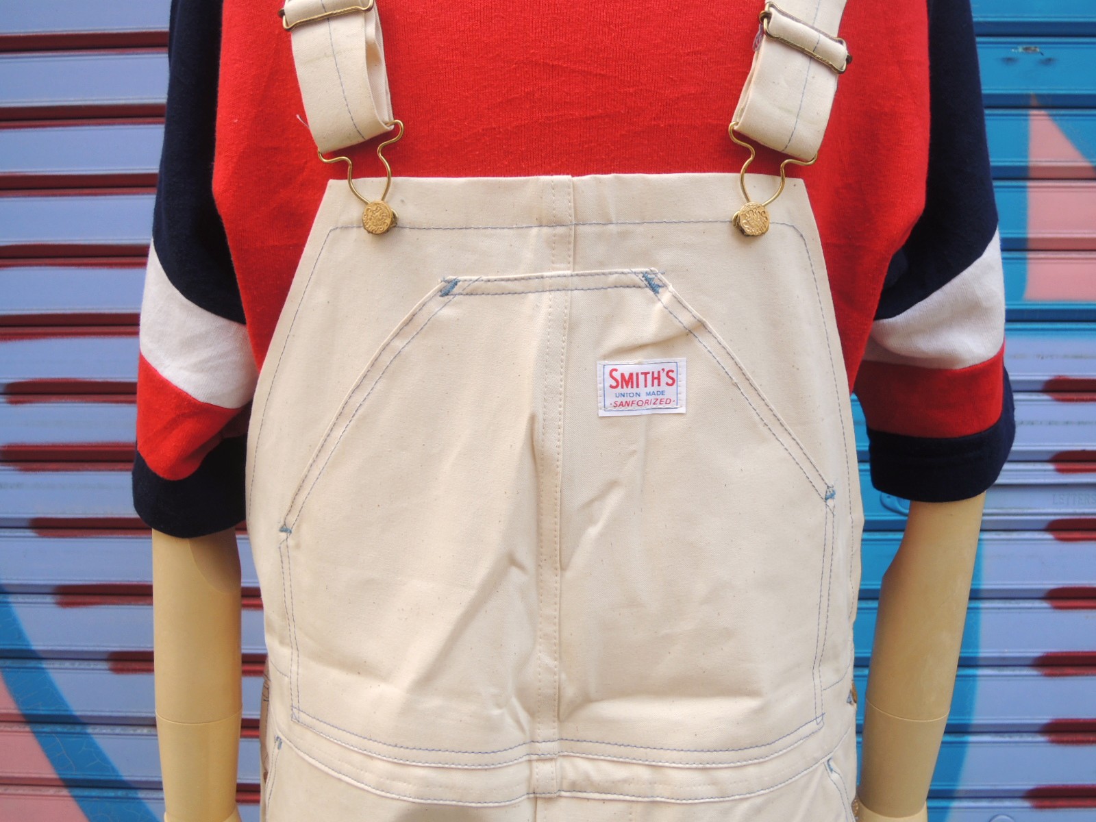 50's ～ SMITH'S Double Knee Overall - deadstock: container