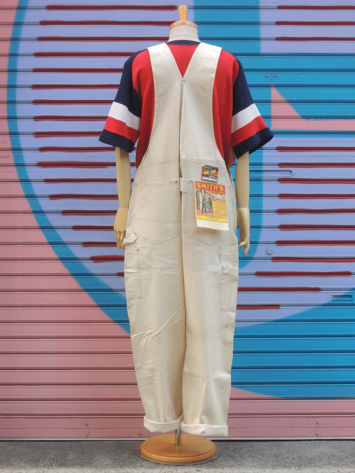 50's ～ SMITH'S Double Knee Overall - deadstock: container