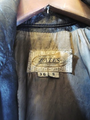 1960～70's BATES Leather Jacket: container