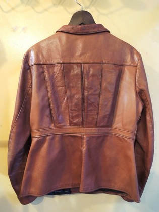 1970's Gandalf DETROIT Leather Jacket: container