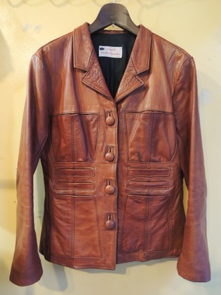 1970's Gandalf DETROIT Leather Jacket: container