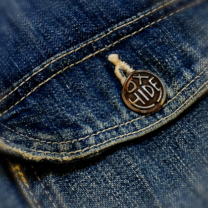 1940's～ OX HIDE by J.C.Penny denim overalls: container