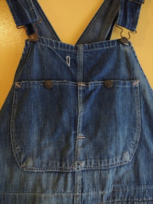 FUKU様 40s OX HIDE オーバーオール vintage デニム - メルカリ
