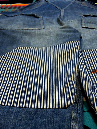 1940's～ OX HIDE by J.C.Penny denim overalls: container