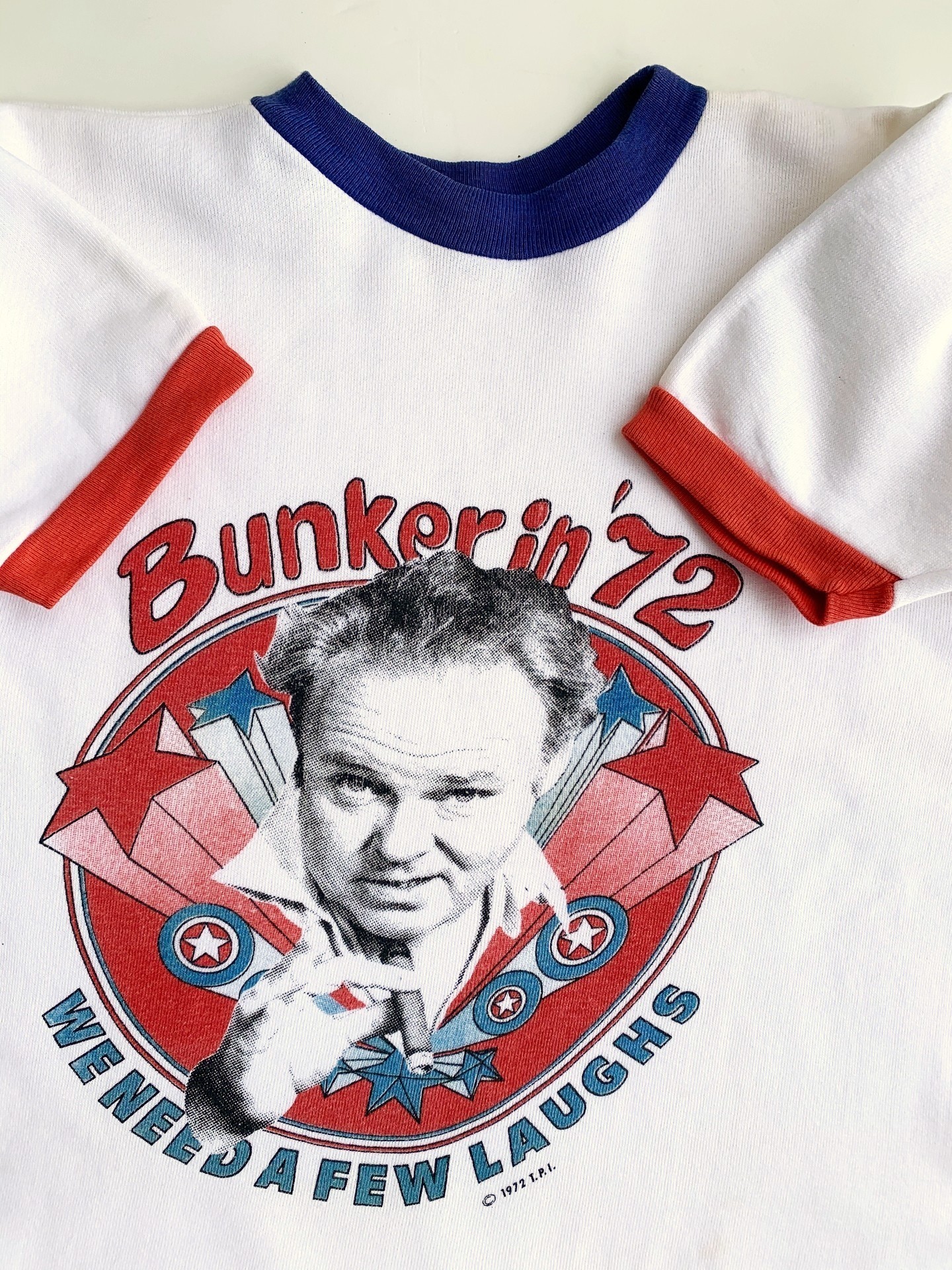 オンラインストア純正品 激レア 70´s 染み込みプリント ARCHIE BUNKER