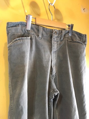 1960's Lee Jeans 721z Frisko Jeens faded Black ②: container